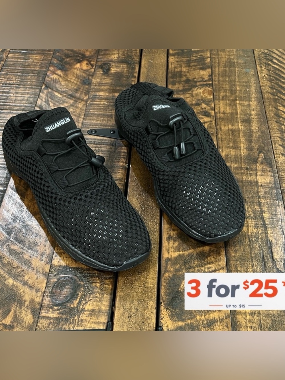 Black Athletic Sneakers